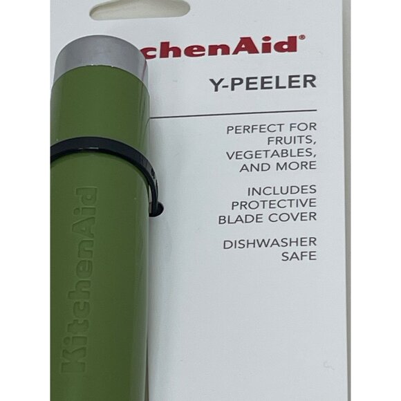 KitchenAid Green Y-Peeler With Protective Blade Cover & Ergonomic Handle - Picture 3 of 5